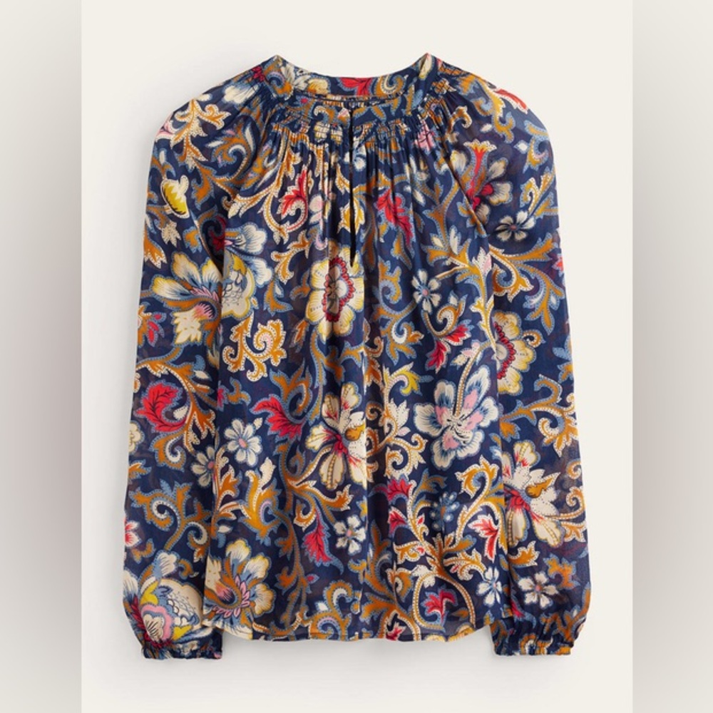 Boden GRACE TOP MULTI, BOTANICAL LAWN WOMEN